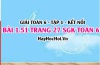 Bài 1.51 SGK Toán 6 tập 1 Kết nối tri thức